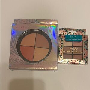Nicole Miller Tropical Compact Blush and Rosy Nudes Eyeshadow Palette